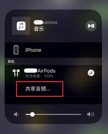 龙州苹果14音频维修点分享iPhone14音频共享设置方法 